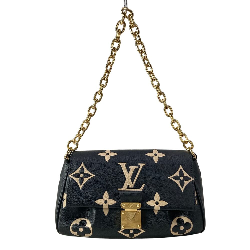 Louis Vuitton Favorite NM Bicolor Monogram Amplant Shoulder Bag M45859